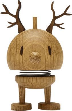 Actual product image Hoptimist Bumble Reindeer Stand M, White (Ø 10 x 14.5 cm)