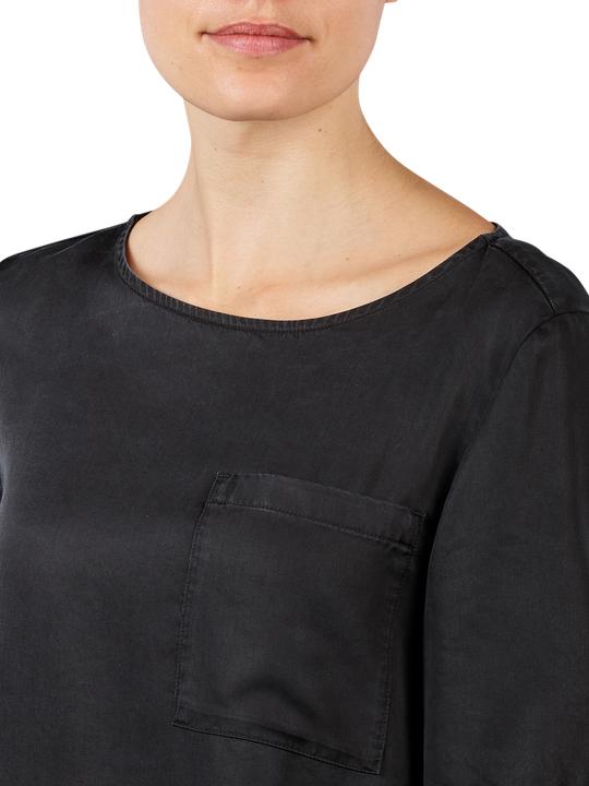 Actual product image Marc O'Polo Short Sleeve Shirt dusty black (XXS)