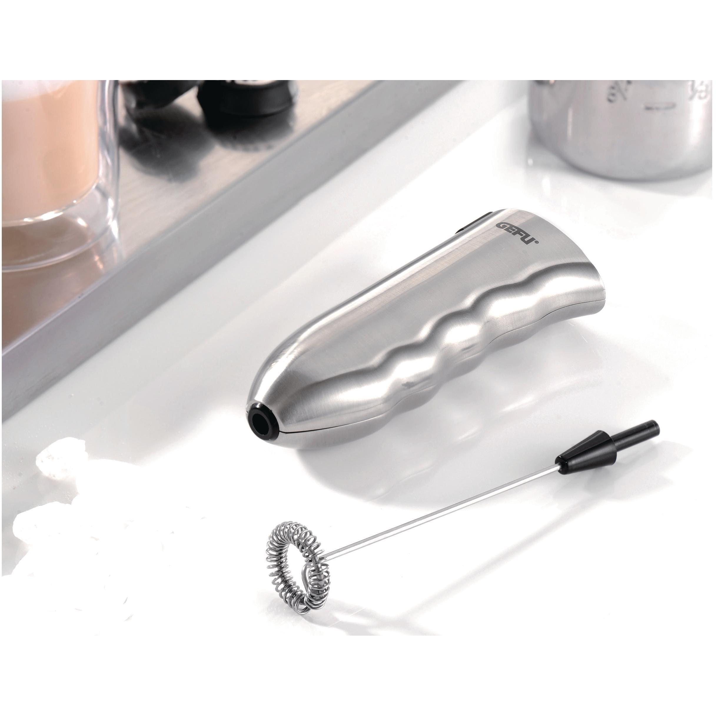 Thumbnail - GEFU Marcello, Milchaufschäumer, Silber