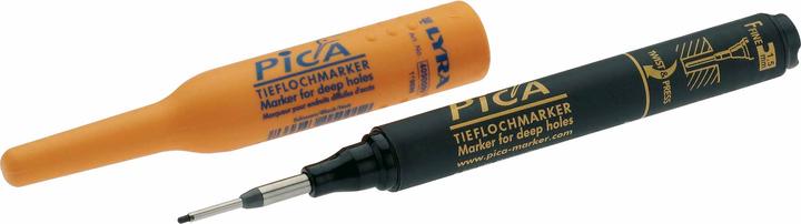 Image du produit Cimco Marqueur pour trous profonds à encre 21 2183 noir Crayon de marquage 4021104121831 (Noir)