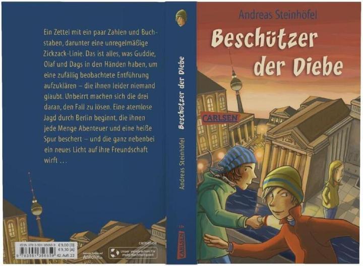 Produktbild Beschützer der Diebe (Andreas Steinhöfel, Deutsch)