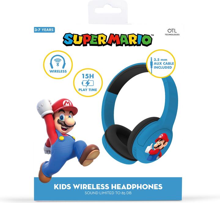 Immagine prodotto OTL - SUPER MARIO - CORE WIRELESS HEADPHONES (Bluetooth)