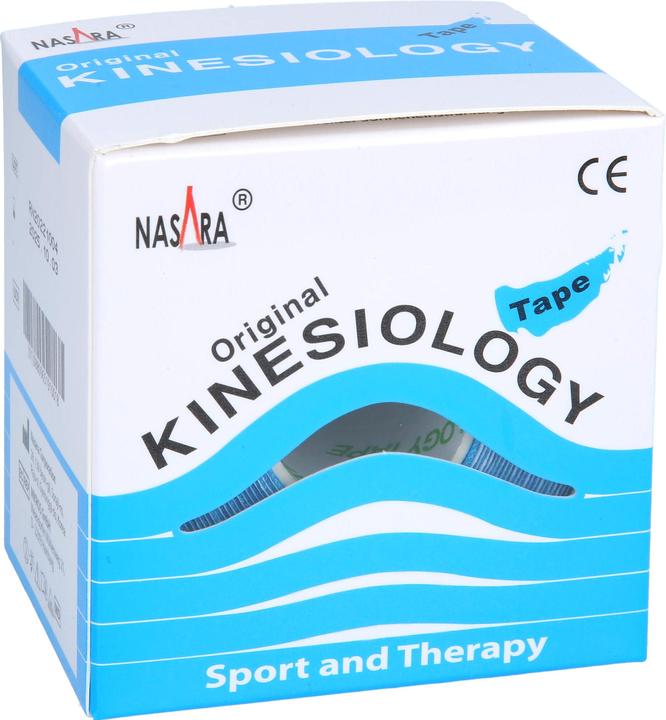 Actual product image Mikros Nasara Kinesiotape 5x5 Bla (5 m)