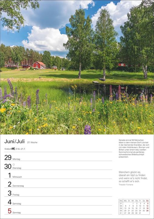 Immagine prodotto Harenberg Skandinavien Wochenplaner 2026 - Eine Reise in 53 Bildern