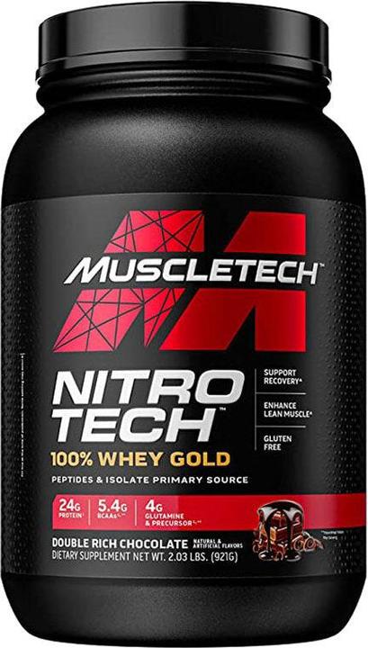 Produktbild Muscle Tech Nitro Tech 100 Whey Gold (Vanilleeis, 1 Stk., 907 g)