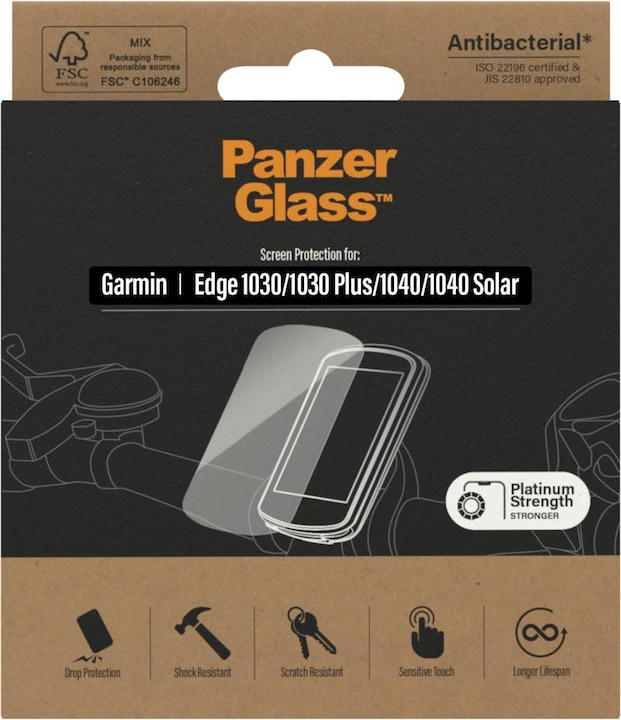 Actual product image PanzerGlass Screen protector Anti-Glare for Garmin Edge 1030 (Display)