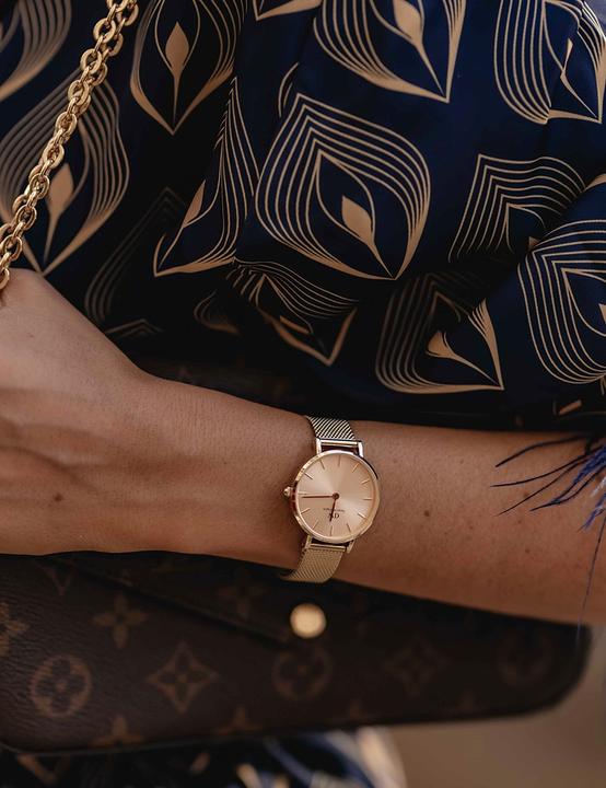 Immagine prodotto Daniel Wellington Unitone classico Petite in oro rosa (32 mm) (Orologio da polso analogico, 32 mm)