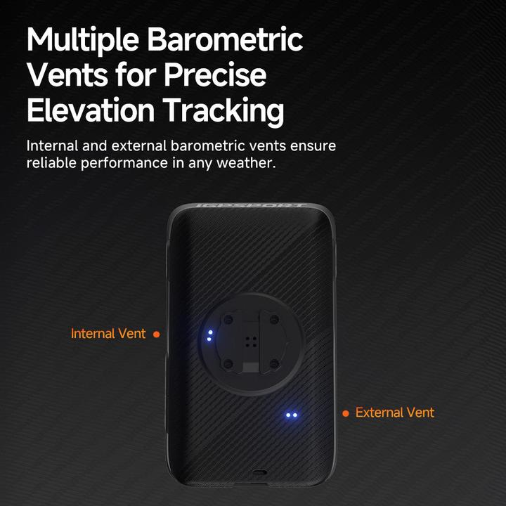 Actual product image iGPSport BiNavi Air Touch Screen GPS Cycling Computer