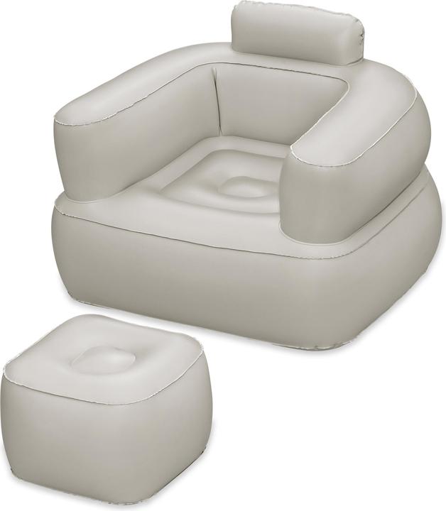 Actual product image Bestway Comfi Cube Inflatable Lounger