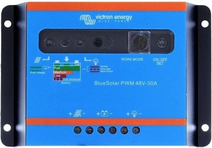 Actual product image Victron Energy BlueSolar PWM-Light 48V 30A Solar Charge Controller