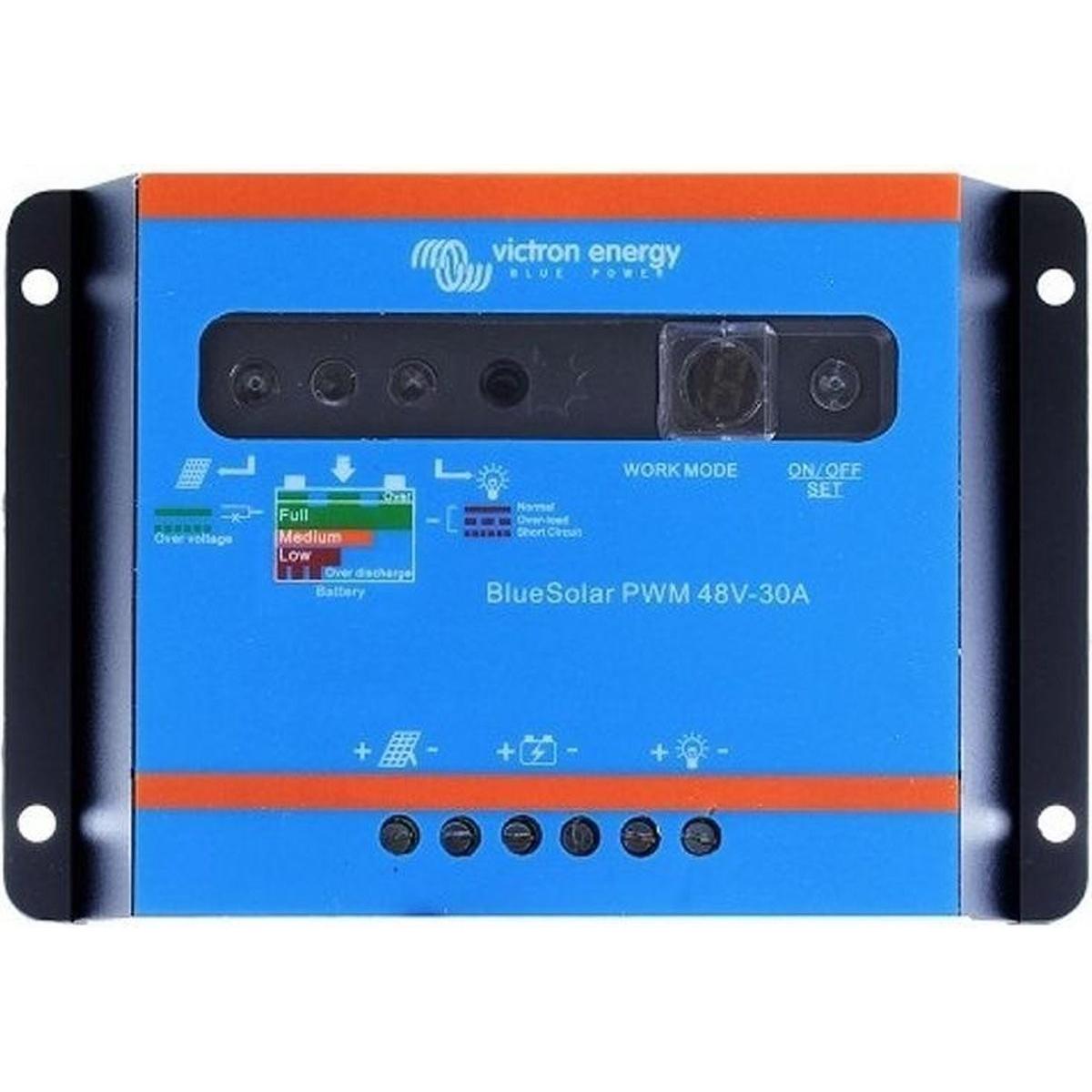 Victron Energy, Controllore di carica, BlueSolar PWM-Light 48V 30A Regolatore di carica solare
