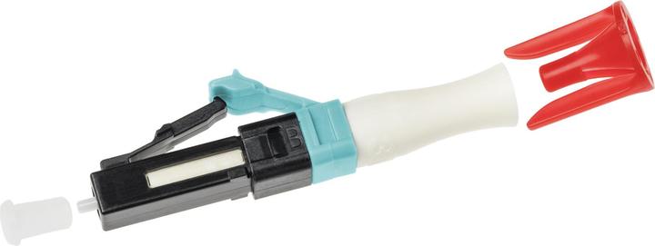 Actual product image Corning NPC LC connector 50µ OM3/OM4 sw aq 6830-50/LOMMF