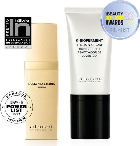 Atashi L'Essenza Eterna Serum + K-Bioferment Therapy Creme (30 ml)
