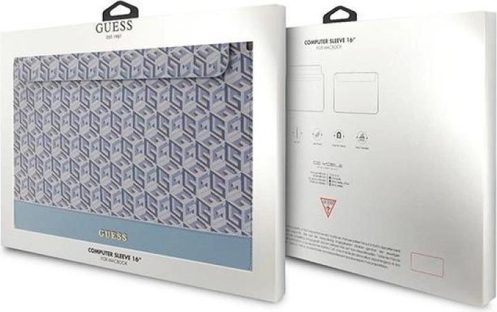Actual product image Guess Sleeve GUCS16HGCFSEB 16" niebieski/blue GCube Stripes (16")