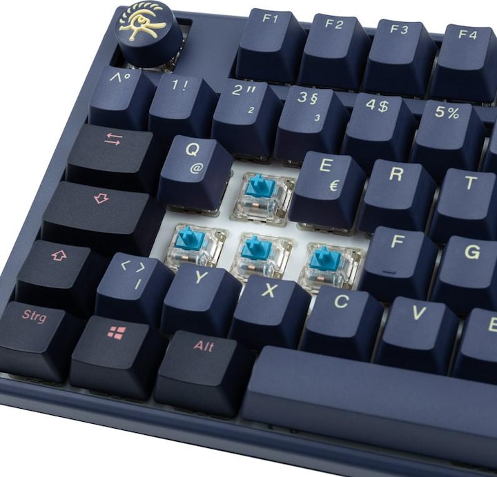 Image du produit Ducky One 3 Cosmic Blue Clavier de jeu, RGB LED - MX-Blue (DE, Filaire)