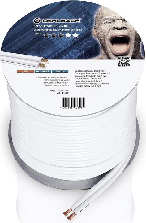 Produktbild Oehlbach Speaker Wire SP40 3000 (30 m, 4 mm²)