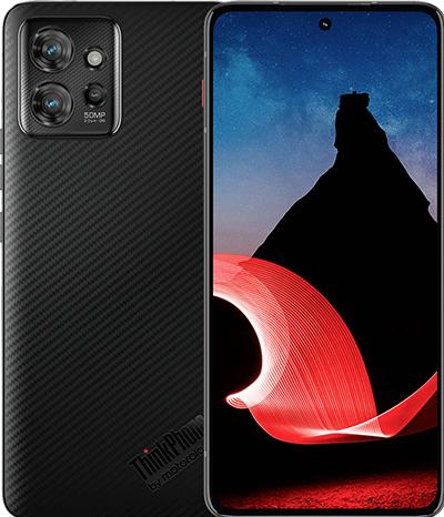Actual product image Motorola ThinkPhone - 5G smartphone - dual-SIM - RAM 8 GB / Internal Memory 256 GB - pOLED display - (256 GB, Carbon black, 6.55", Dual SIM, 5G)