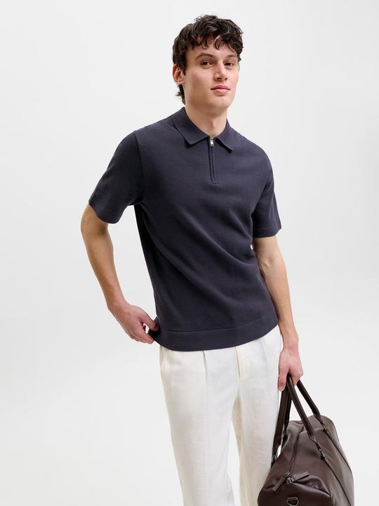 Image du produit Jack & Jones Jprblamilano Spring Knit Zip Polo Ss Sn (S)