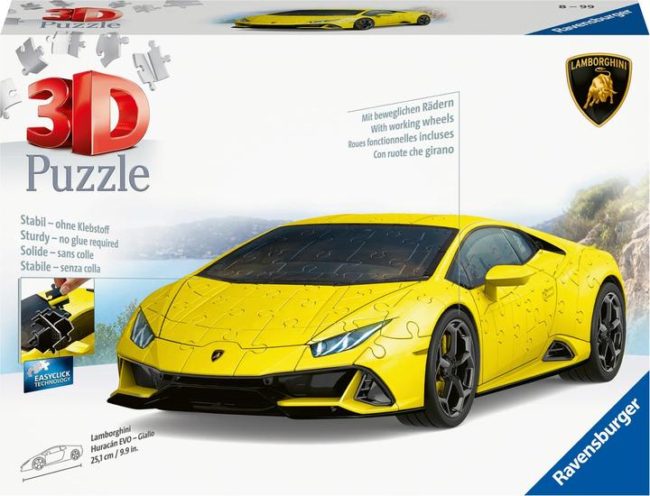 Immagine prodotto Ravensburger Lamborghini Huracán EVO - Giallo (156 pezzi)