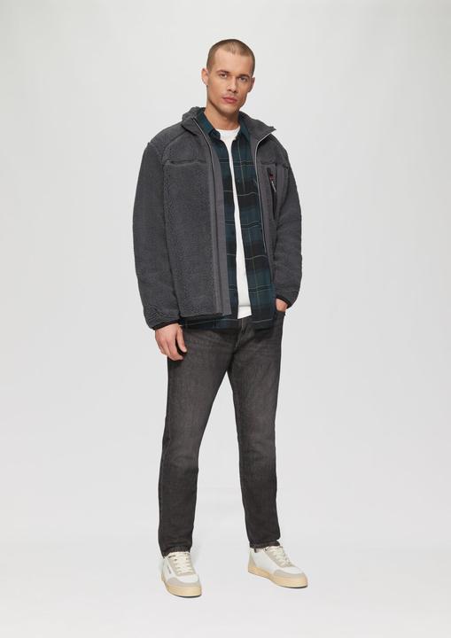 Actual product image S.Oliver Hemd Regular Fit: Kariertes Flanellhemd mit Brusttasche (XXL)