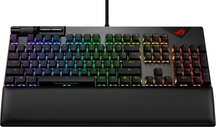 Actual product image ASUS ROG STRIX FLARE II - BROWN NX - ND - Gaming Keyboards - Nordic - Black