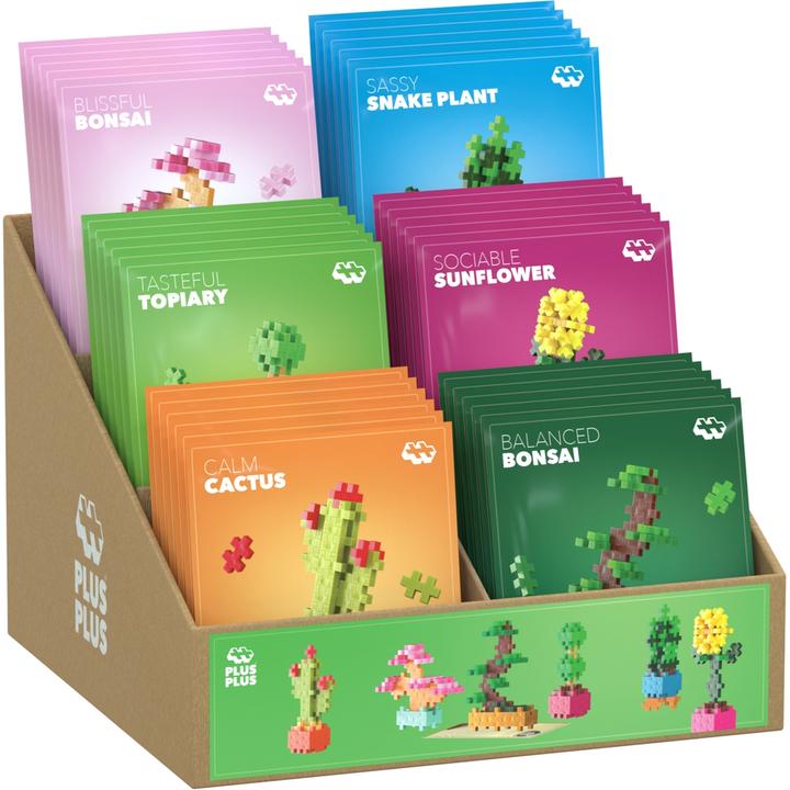 Actual product image Plus-Plus Creative building blocks plants/flowers (1 piece - assorted)