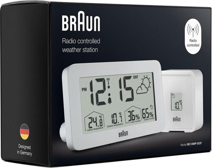 Actual product image Braun Radio weather station