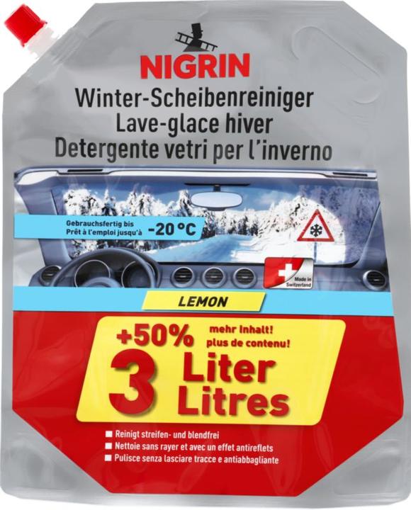 Image du produit Nigrin Nettoyant hiver pour vitres (3000 ml)
