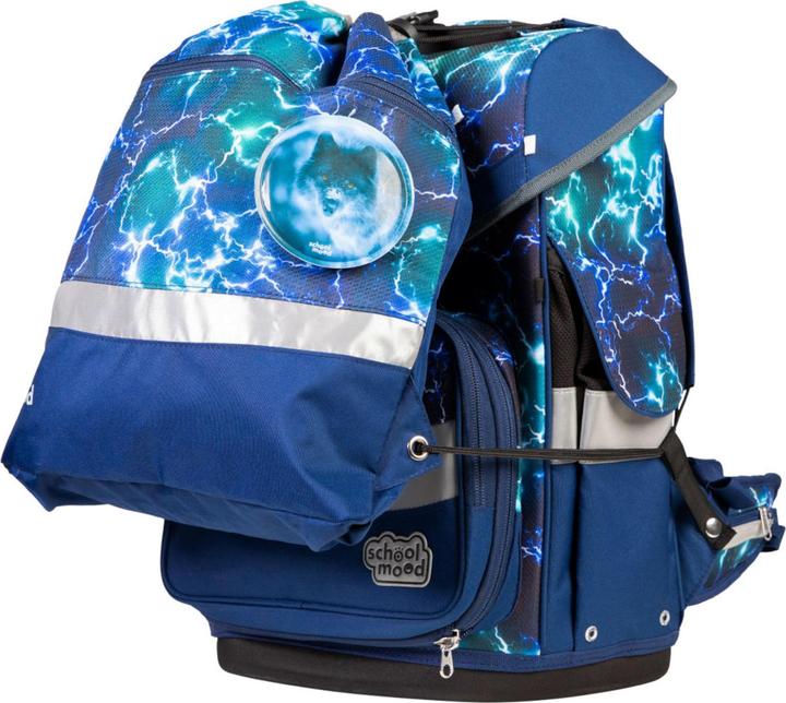 Immagine prodotto School-Mood Set di zaini per la scuola Timeless Pro da 7 pezzi (23.50 l)