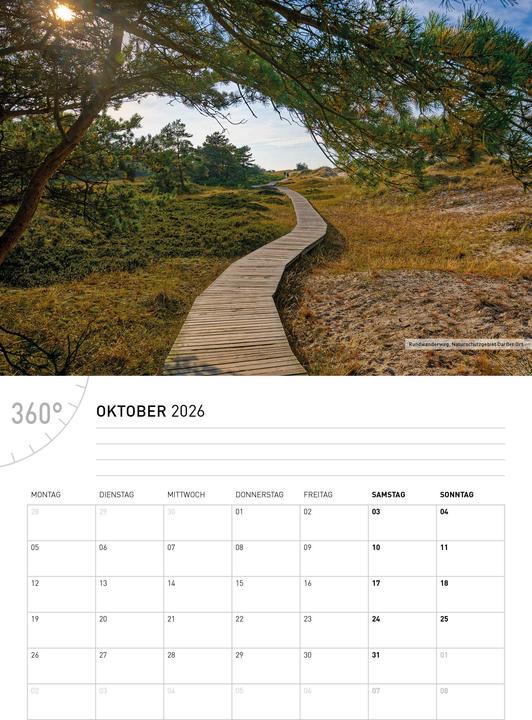 Produktbild MecklenburgerBuchtBroschürenkalender2026 (A3, A4)