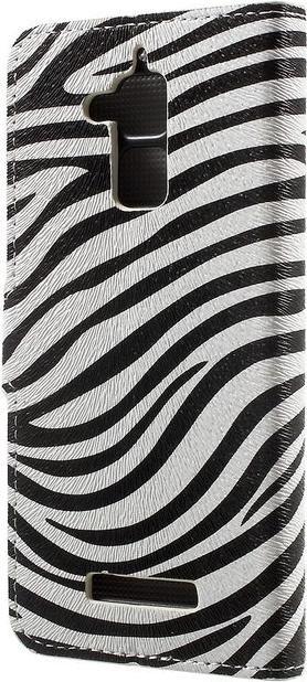 Produktbild MU Style Leder Case mit Zebramuster (Asus Zenfone 3 Max)