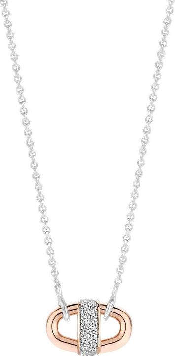 Immagine prodotto Ti Sento Milano Collana con zirconi placcati oro rosa 3911ZR/42 (Argento 925, 48 cm)