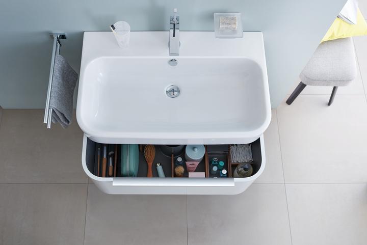 Produktbild Duravit Mbel-Waschtisch Happy D.2 80 cm wei 2318800000 (505 mm, 800 mm)