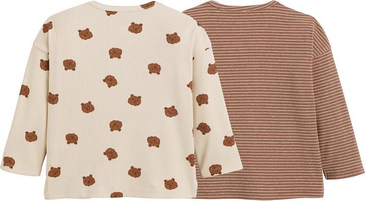 Produktbild La Redoute Collections 2er-Pack gerippte Langarm-Shirts (86)