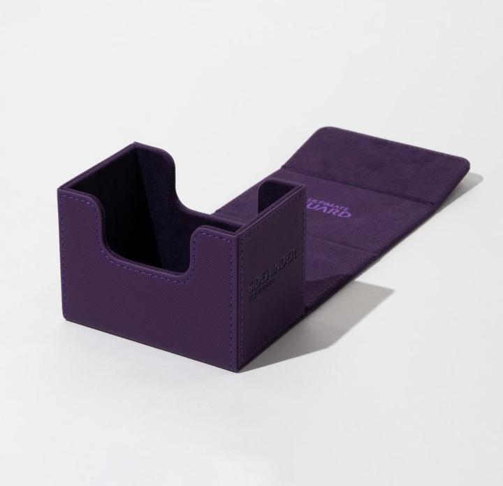 Actual product image Ultimate Guard Card Box XenoSkin Sidewinder Monocolor 80+ Purple