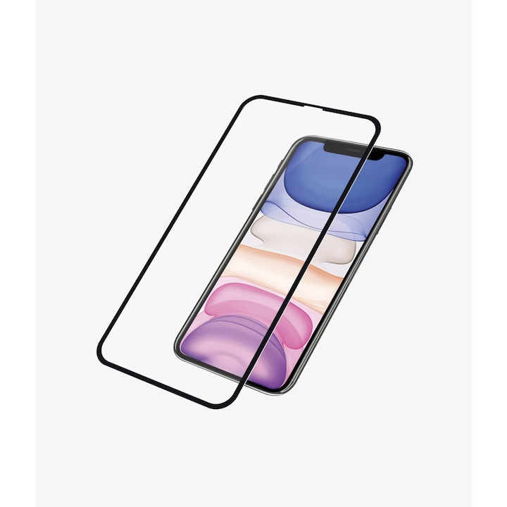 Actual product image PanzerGlass edge to edge (1 Piece, Apple iPhone 11, Apple iPhone XR)