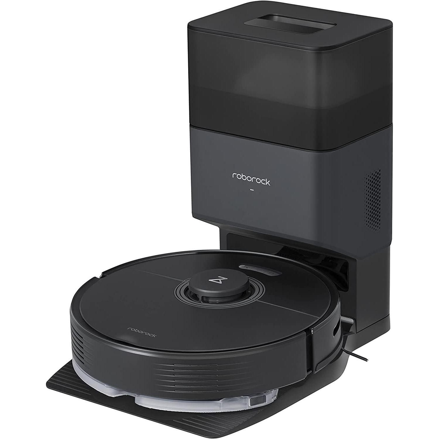 Roborock Q7 Max+, Staubsauger Roboter, Schwarz