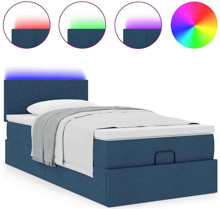 Produktbild vidaXL Ottoman-Bett (100 x 200 cm)