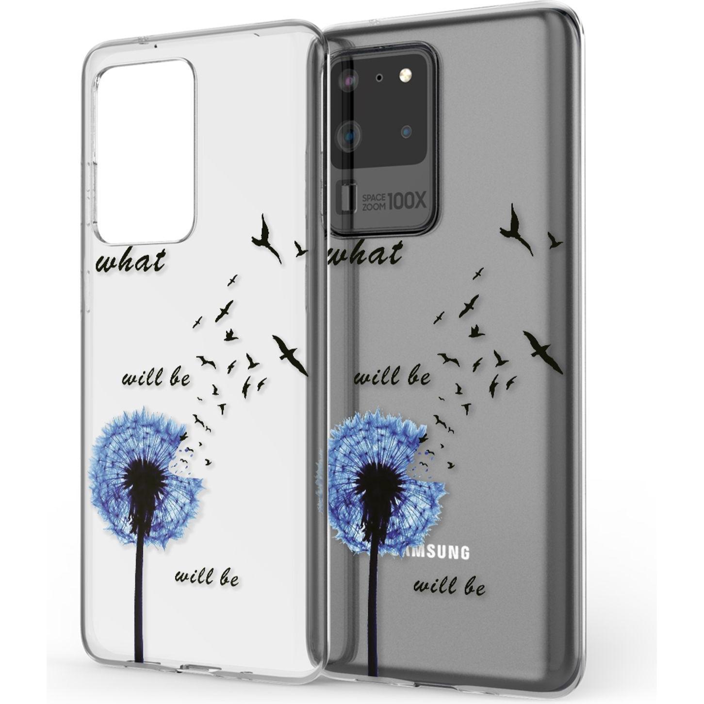 Nalia Motiv Hülle (Samsung Galaxy S20 Ultra), Smartphone Hülle, Blau