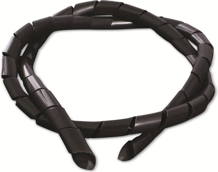Produktbild Quadrios 2111C146 Spiralschlauch 12 bis 70 mm Schwarz 1 Set (Kabelspiralschlauch, 1000 cm)
