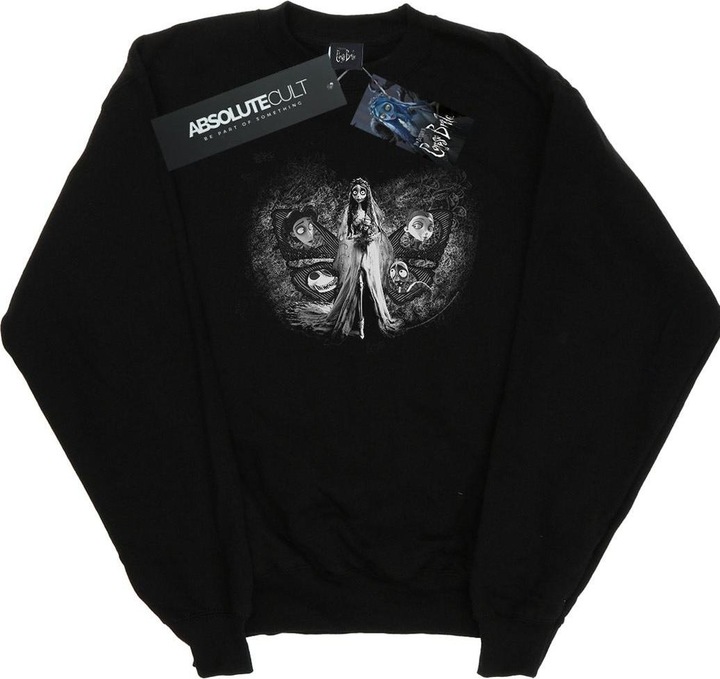 Actual product image Corpse Bride Mens Love Triangle Sweatshirt (3XL)