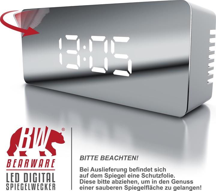Produktbild Bearware Spiegelwecker