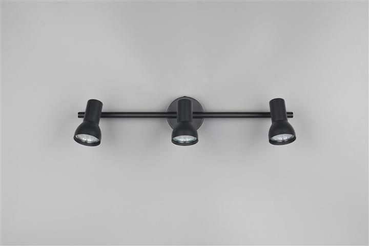 Image du produit Reality Spotlight Cantar 3-Lt Gu10 Black (GU10)
