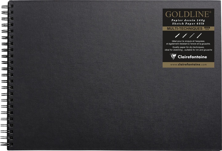 Actual product image Clairefontaine Goldline (A3, Hardcover)
