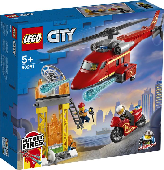 Actual product image LEGO Fire Brigade Helicopter (60281, LEGO City)