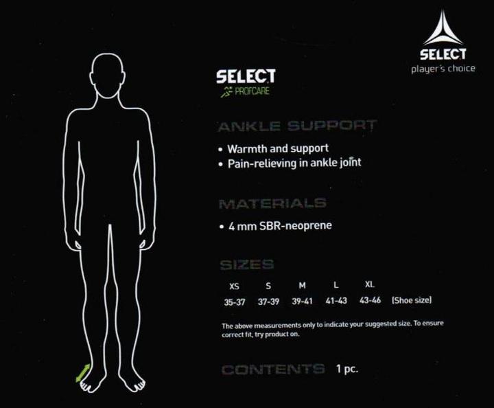 Produktbild Select PROFCARE KNCHELBANDAGE 6100 (XS)