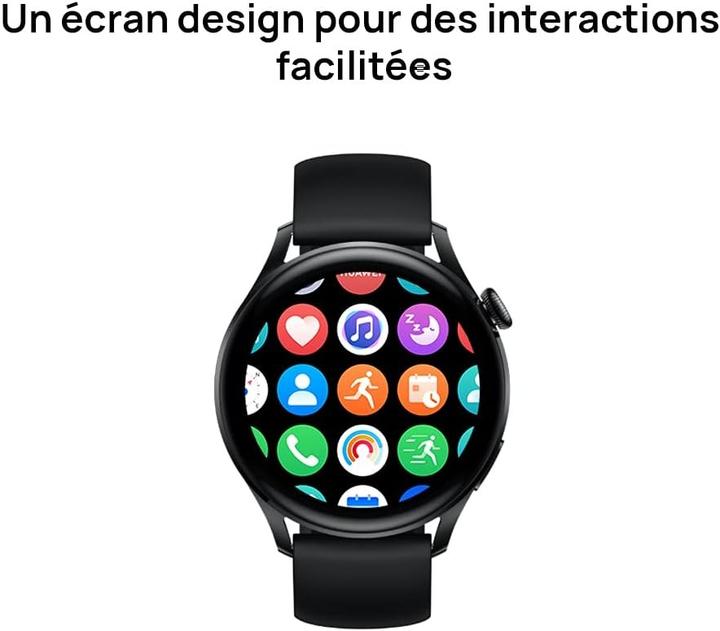 Produktbild Huawei Kit Watch 3 Active Black + Adapt 5v2a Typec (46 mm)