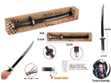 Produktbild Lean Toys Samuraischwert Schwarz