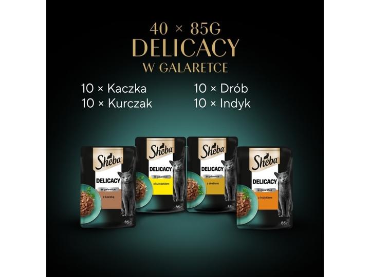 Actual product image Sheba Delicacy (Adult, 40 pcs., 3400 g)