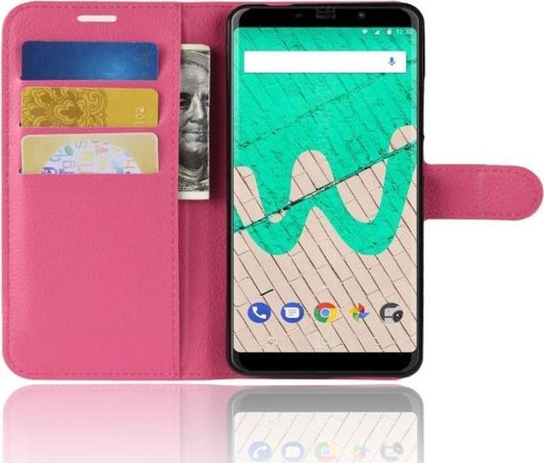 Produktbild MU Classic Litchi Leder Bookcover Series (Wiko View Max)